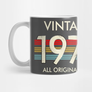 Vintage 1977 All Original Parts Mug